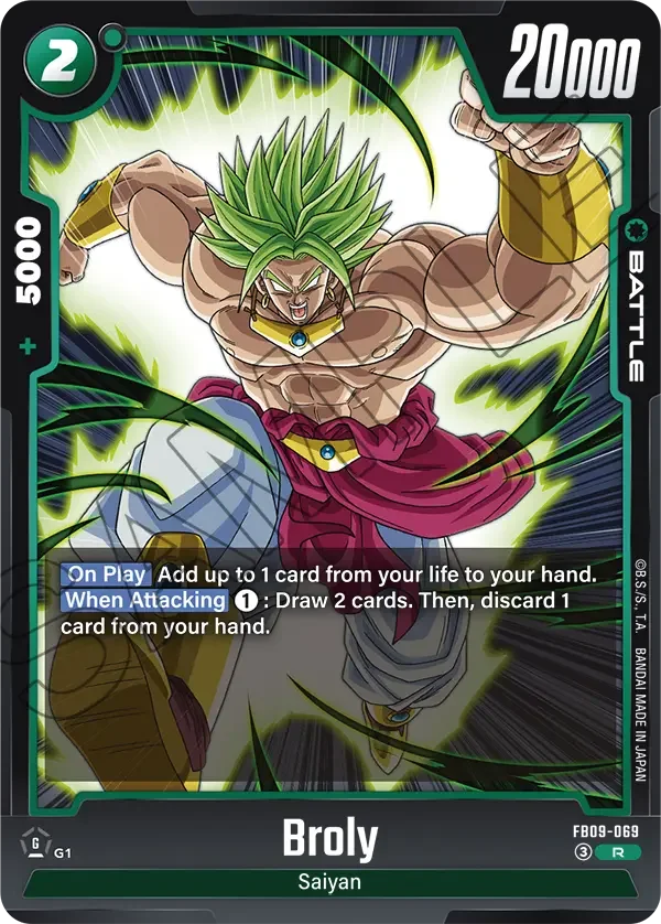 Broly, Dual Evolution FB09-069