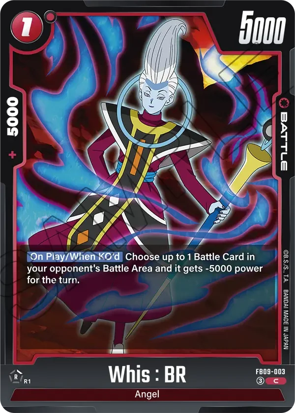 Whis : BR, Dual Evolution FB09-003