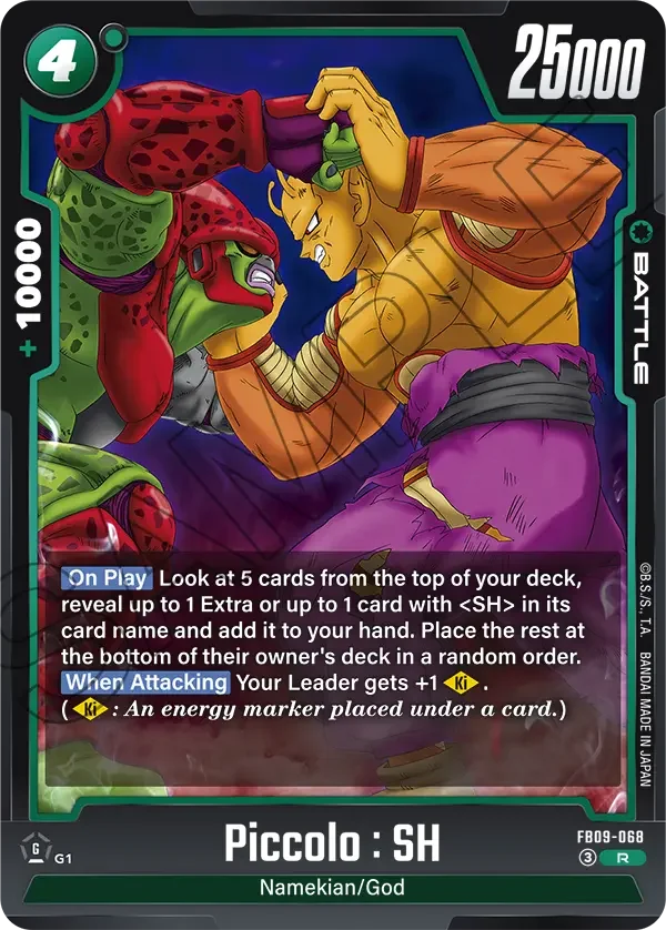 Piccolo : SH, Dual Evolution FB09-068