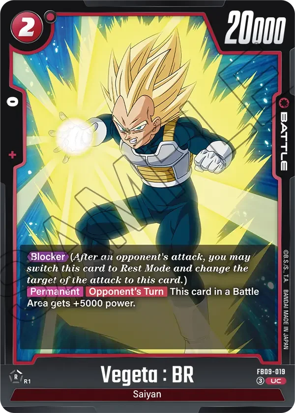 Vegeta : BR, Dual Evolution FB09-019