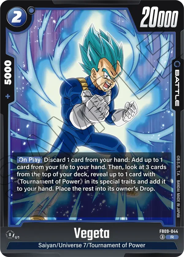 Vegeta, Dual Evolution FB09-044