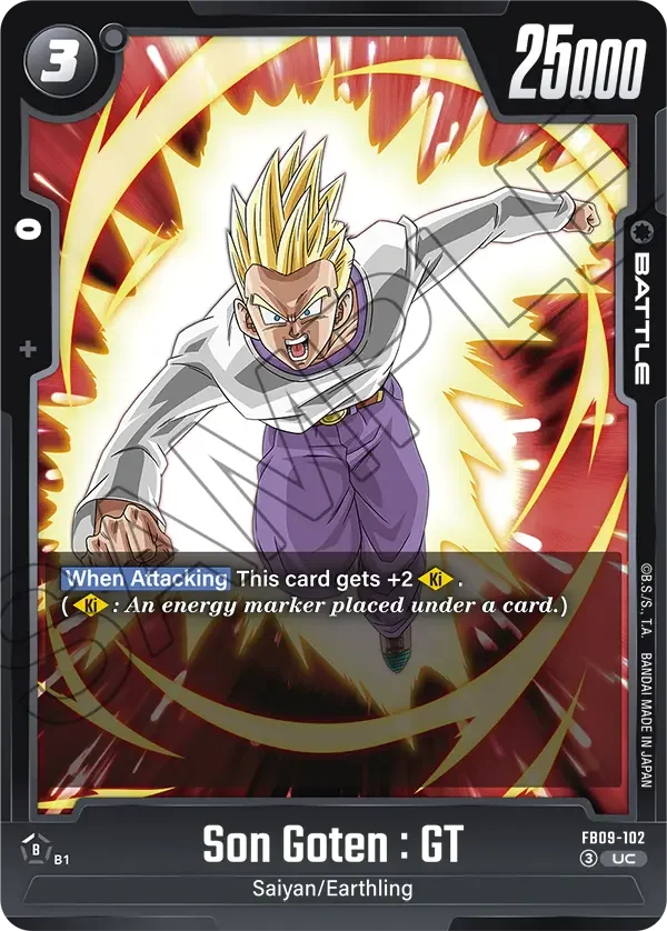 Son Goten : GT, Dual Evolution FB09-102