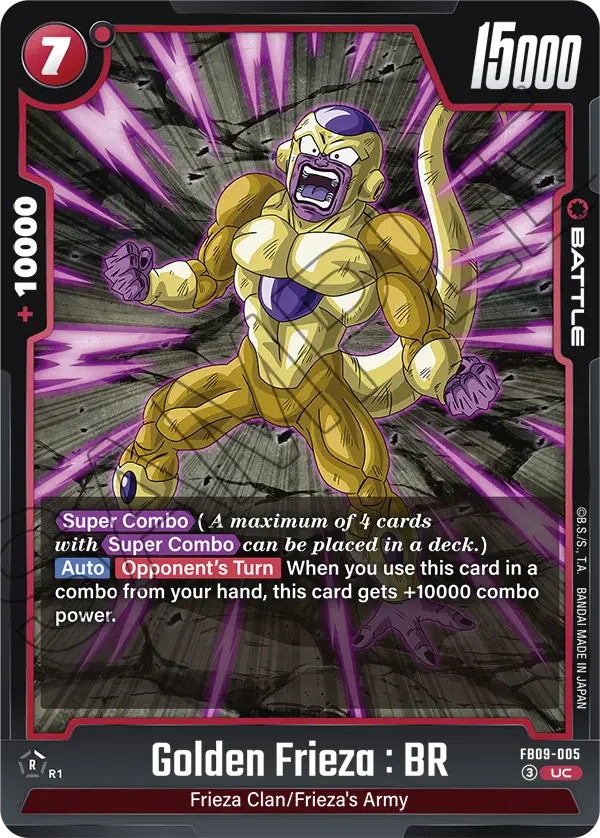 Golden Frieza : BR, Dual Evolution FB09-005