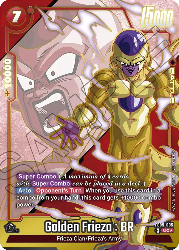 Golden Frieza : BR, Dual Evolution FB09-005