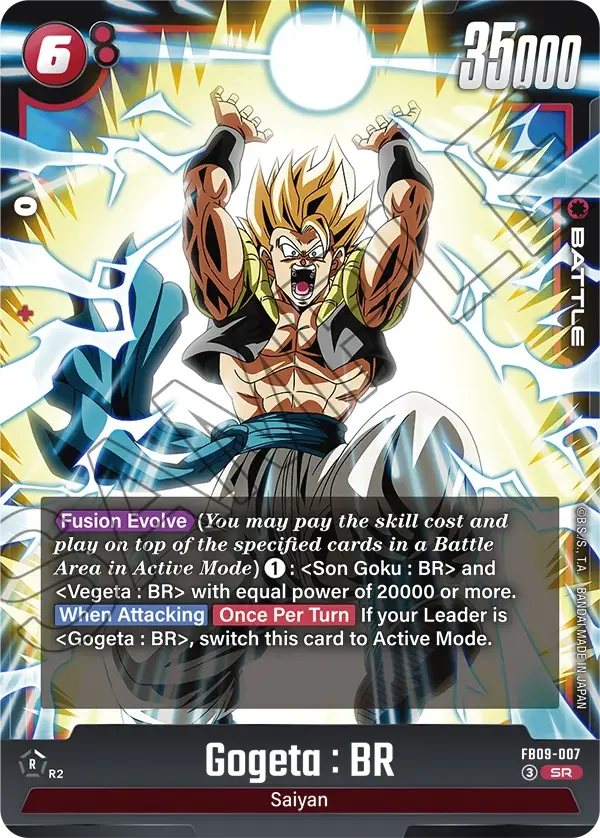 Gogeta : BR, Dual Evolution FB09-007