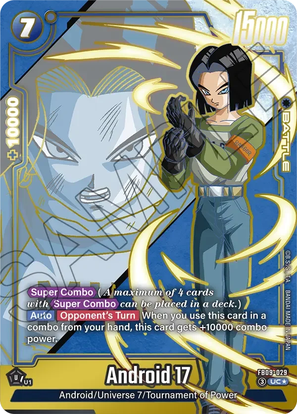 Android 17, Dual Evolution FB09-029