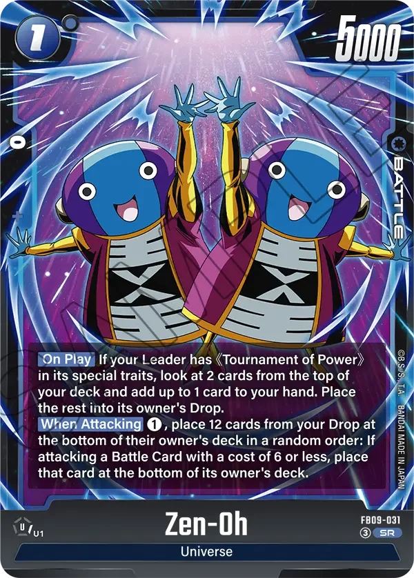 Zen-Oh, Dual Evolution FB09-031