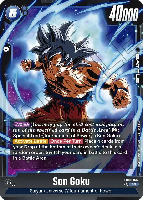 Son Goku, Dual Evolution FB09-037