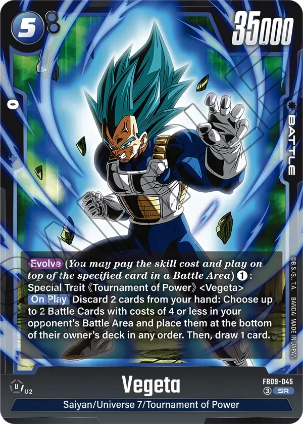 Vegeta, Dual Evolution FB09-045
