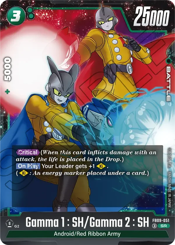 Gamma 1 : SH/Gamma 2 : SH, Dual Evolution FB09-051