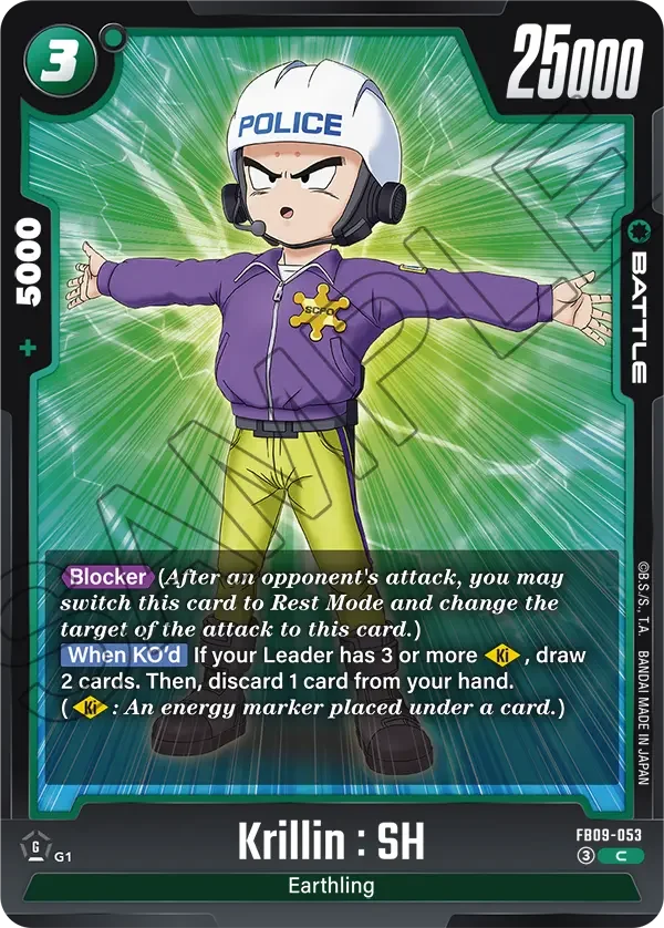 Krillin : SH, Dual Evolution FB09-053