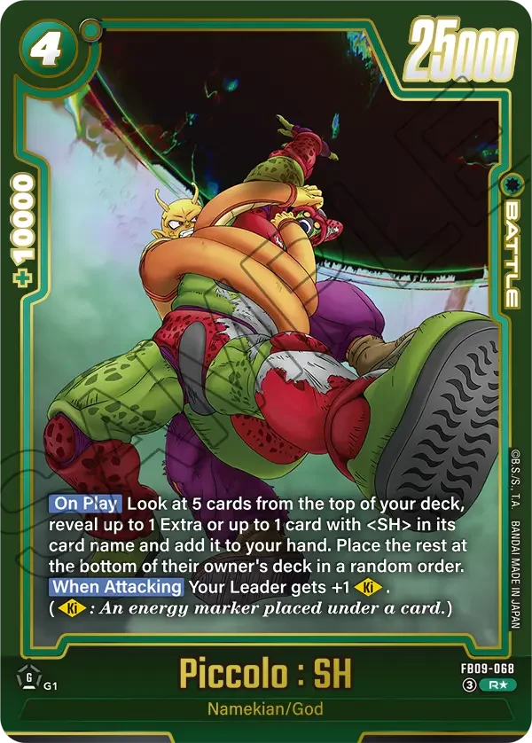 Piccolo : SH, Dual Evolution FB09-068