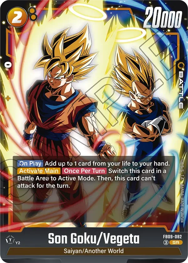 Son Goku/Vegeta, Dual Evolution FB09-082