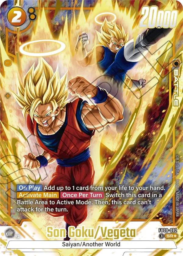 Son Goku/Vegeta, Dual Evolution FB09-082