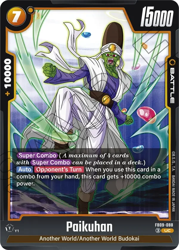Paikuhan, Dual Evolution FB09-088