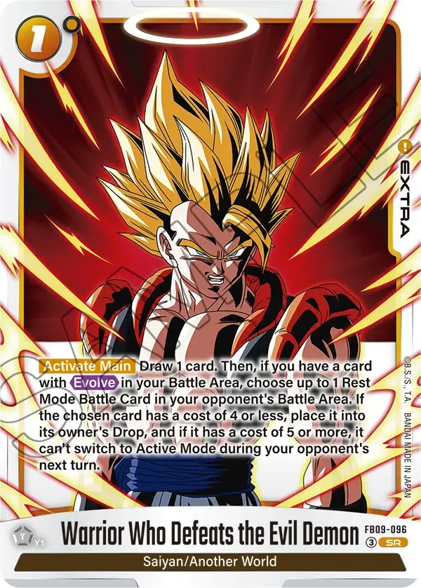 Warrior Who Defeats the Evil Demon, Dual Evolution FB09-096