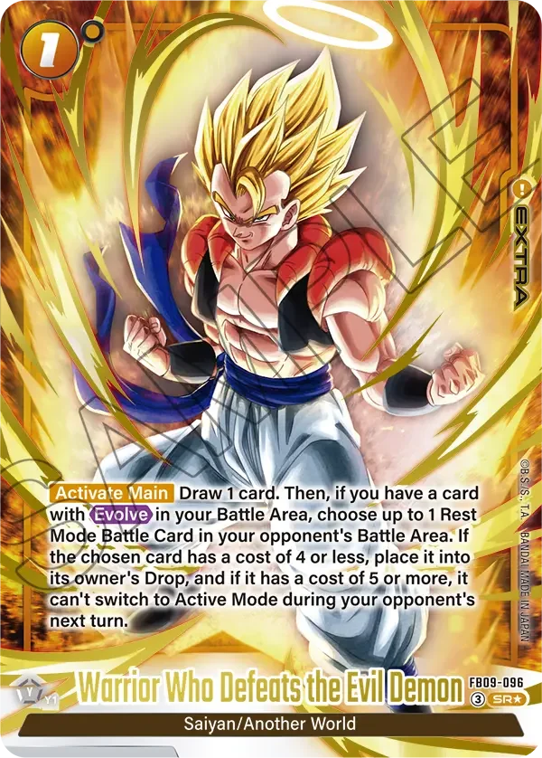 Warrior Who Defeats the Evil Demon, Dual Evolution FB09-096