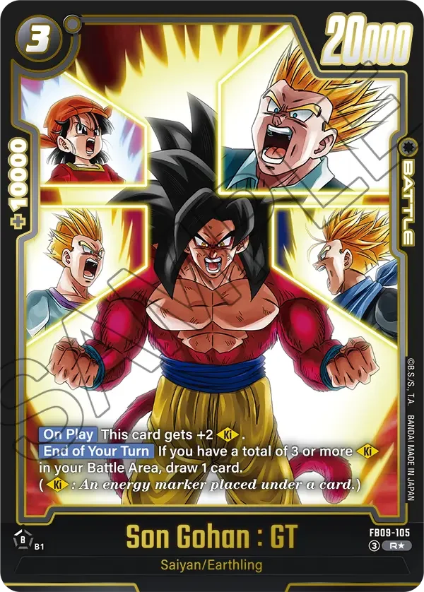 Son Gohan : GT, Dual Evolution FB09-105