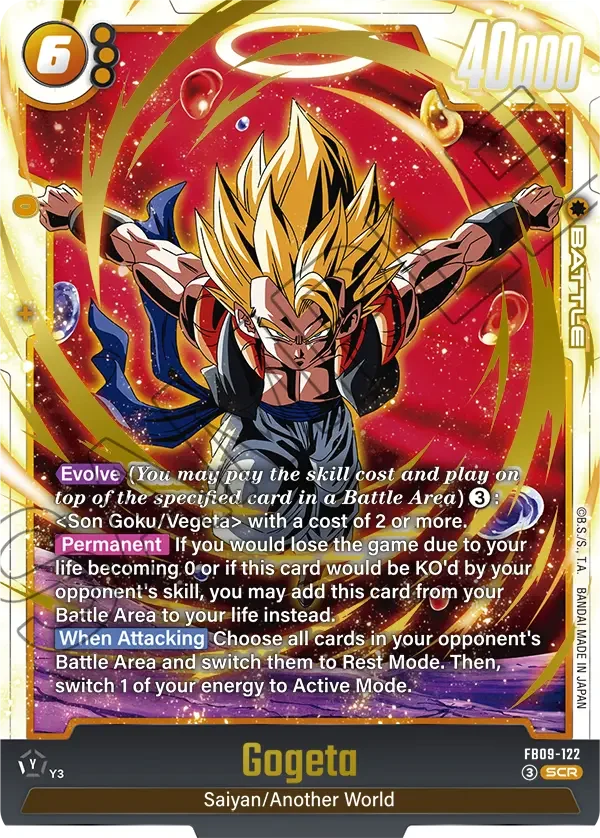 Gogeta, Dual Evolution FB09-122