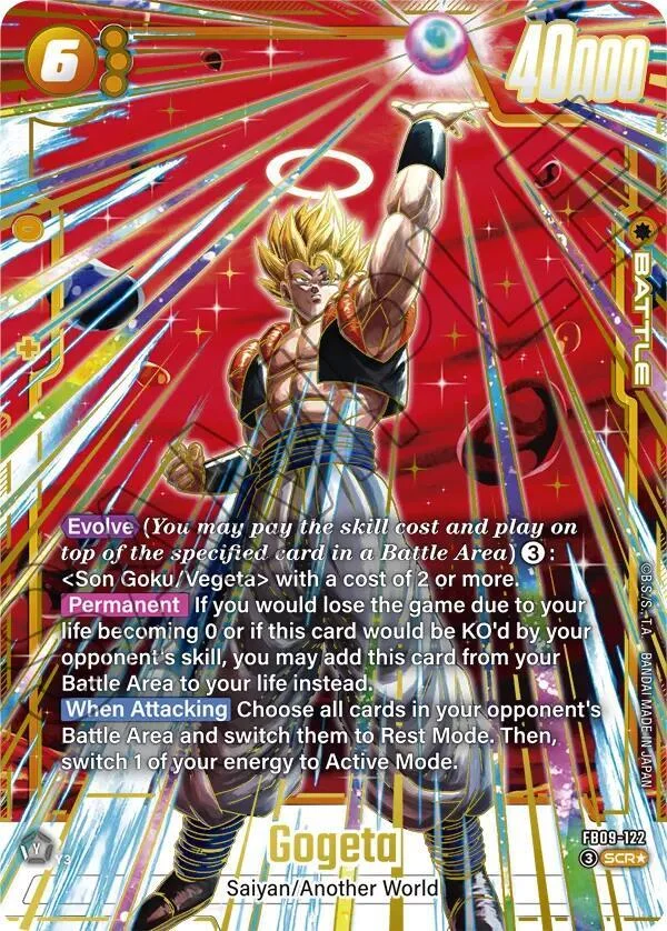 Gogeta, Dual Evolution FB09-122