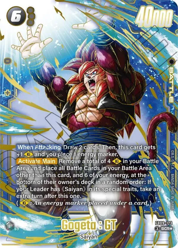 Gogeta : GT, Dual Evolution FB09-123