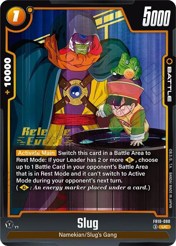 Slug, Cross Force Release Event Cards FB10-080