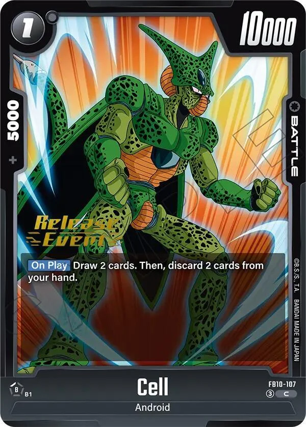 Cell, Cross Force Release Event Cards FB10-107