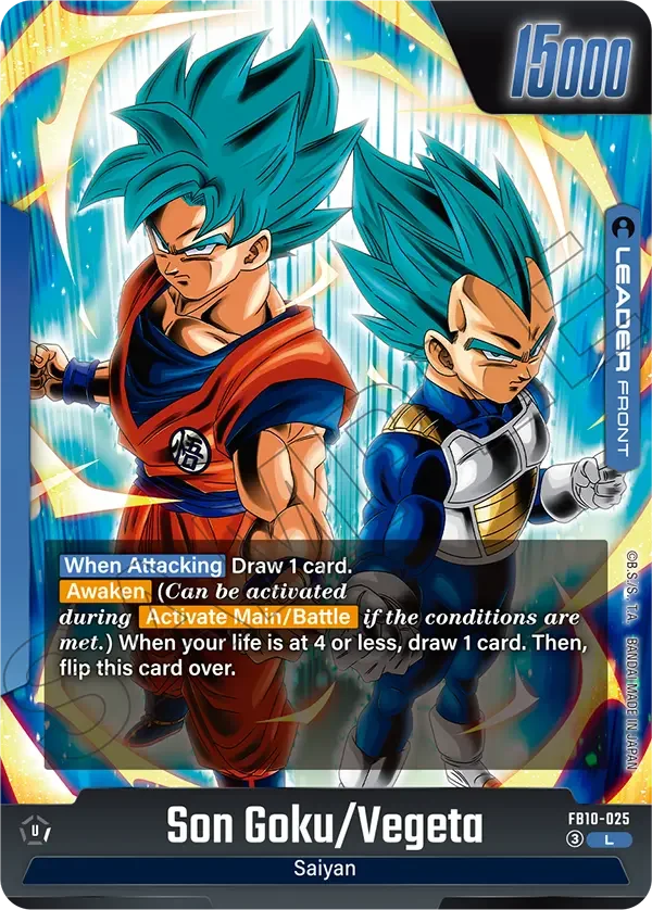 Son Goku/Vegeta // Vegito, Cross Force FB10-025