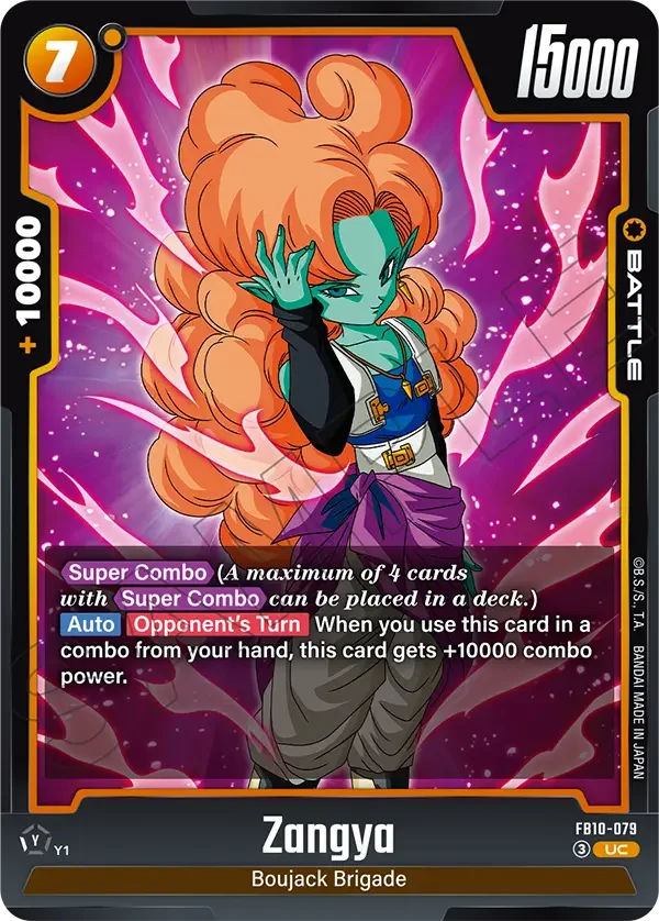 Zangya, Cross Force FB10-079
