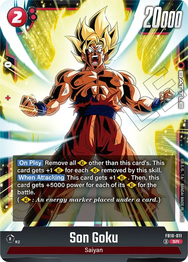 Son Goku, Cross Force FB10-011