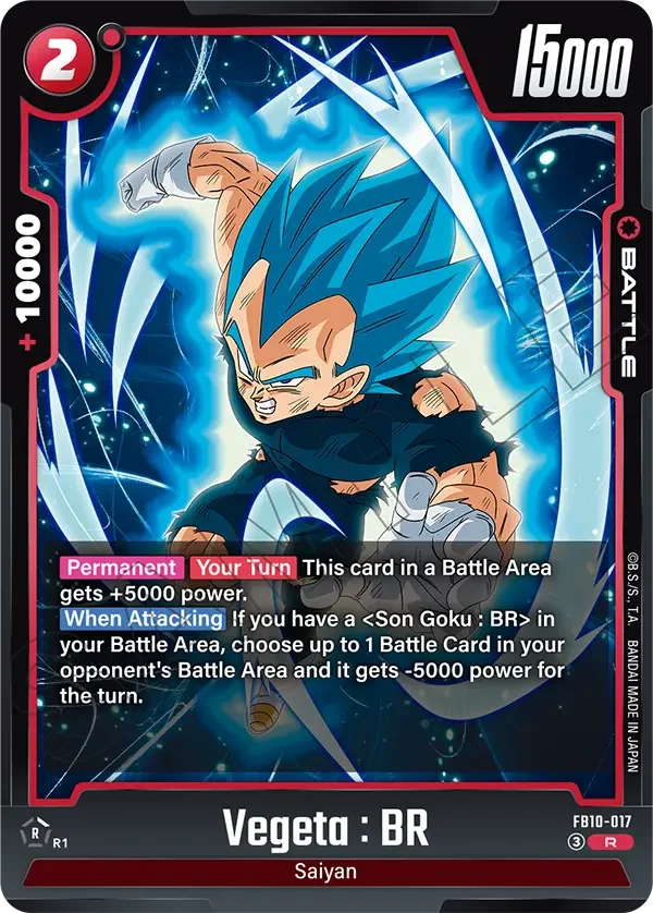 Vegeta : BR, Cross Force FB10-017