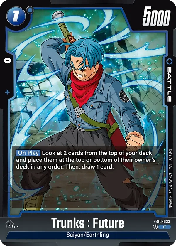 Trunks : Future, Cross Force FB10-033
