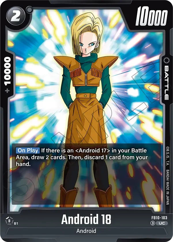 Android 18, Cross Force FB10-103