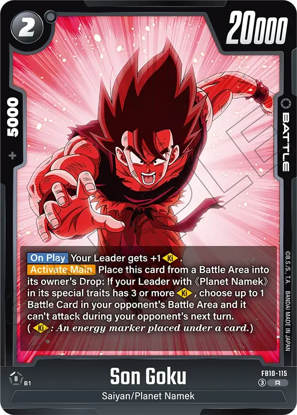 Son Goku, Cross Force FB10-115