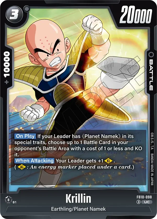 Krillin, Cross Force FB10-098