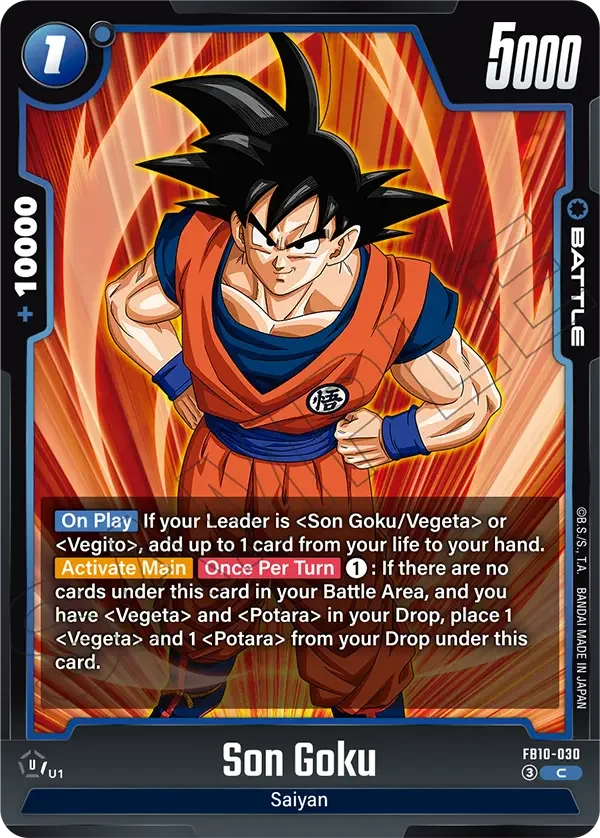 Son Goku, Cross Force FB10-030