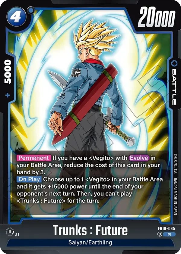 Trunks : Future, Cross Force FB10-035