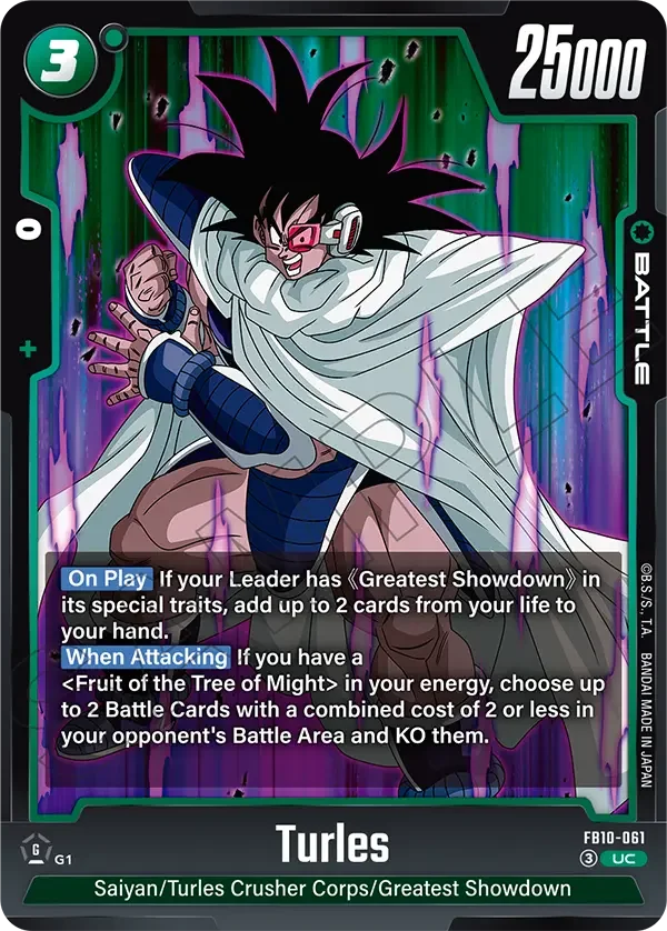 Turles, Cross Force FB10-061