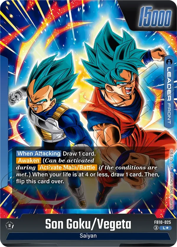 Son Goku/Vegeta // Vegito, Cross Force FB10-025