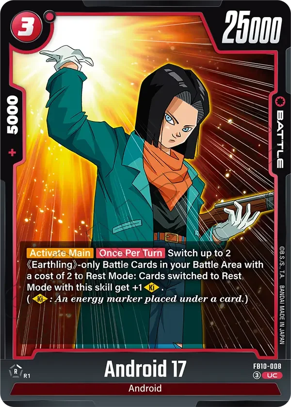 Android 17, Cross Force FB10-008