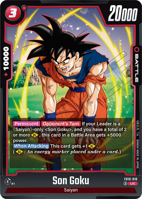 Son Goku, Cross Force FB10-010