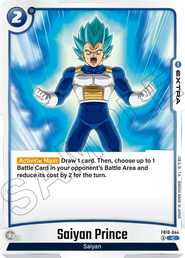 Saiyan Prince, Cross Force FB10-044