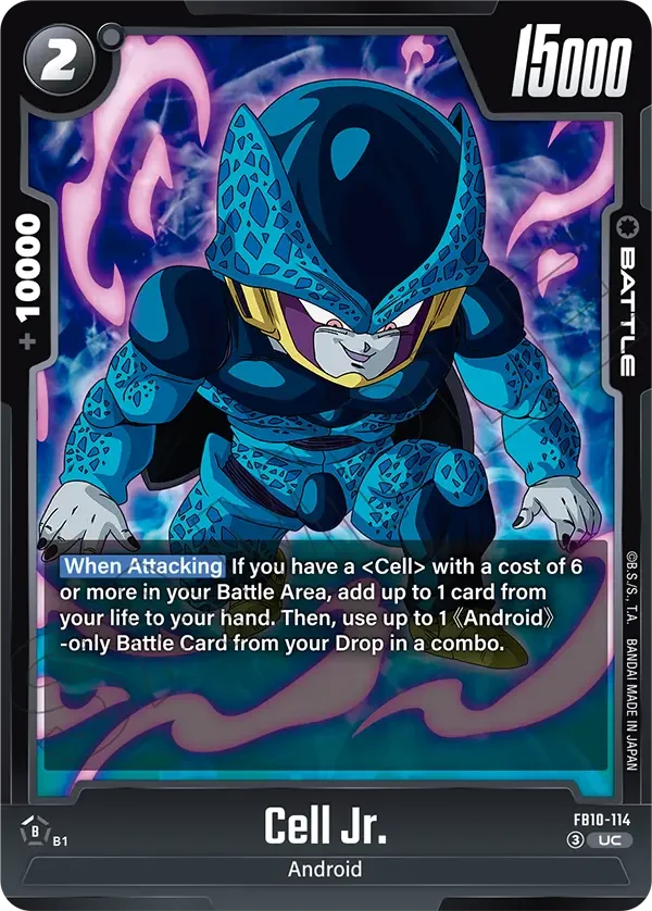 Cell Jr., Cross Force FB10-114