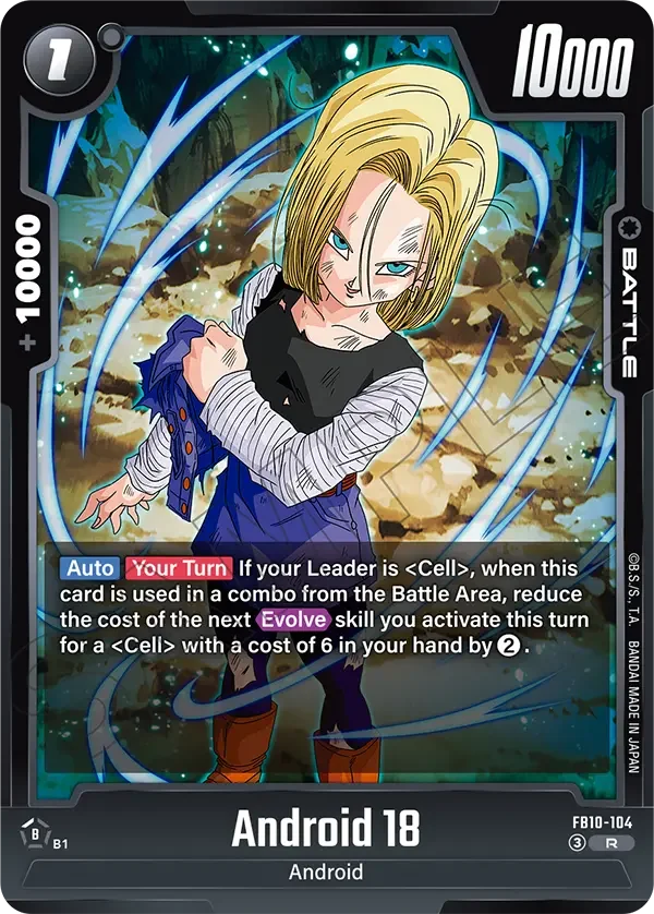 Android 18, Cross Force FB10-104