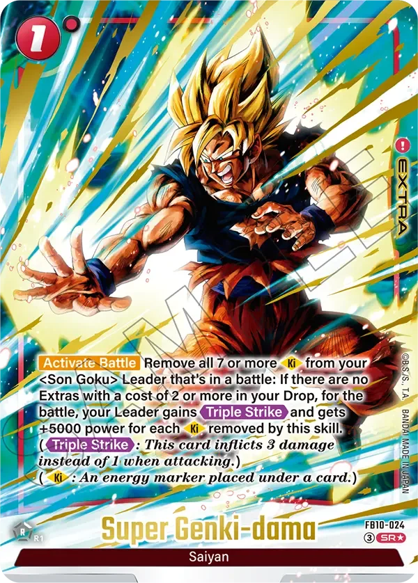 Super Genki-dama, Cross Force FB10-024