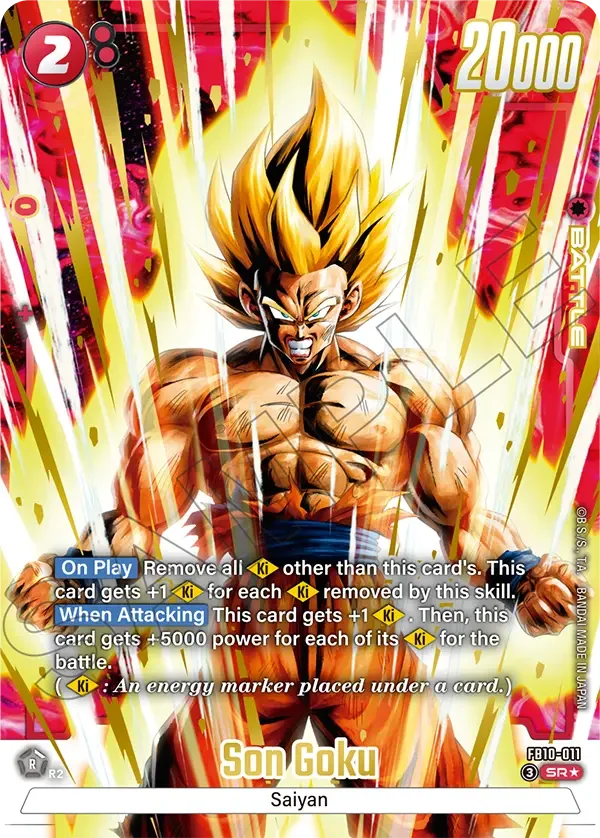 Son Goku, Cross Force FB10-011