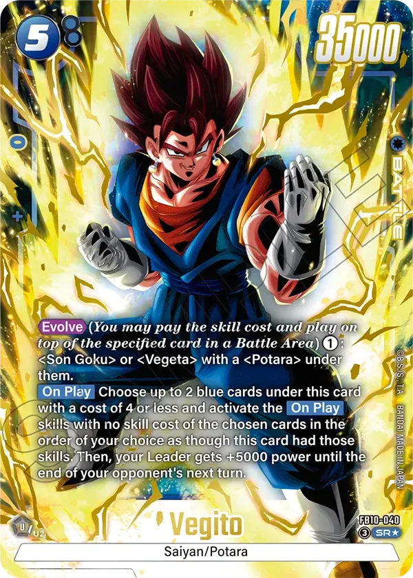 Vegito, Cross Force FB10-040