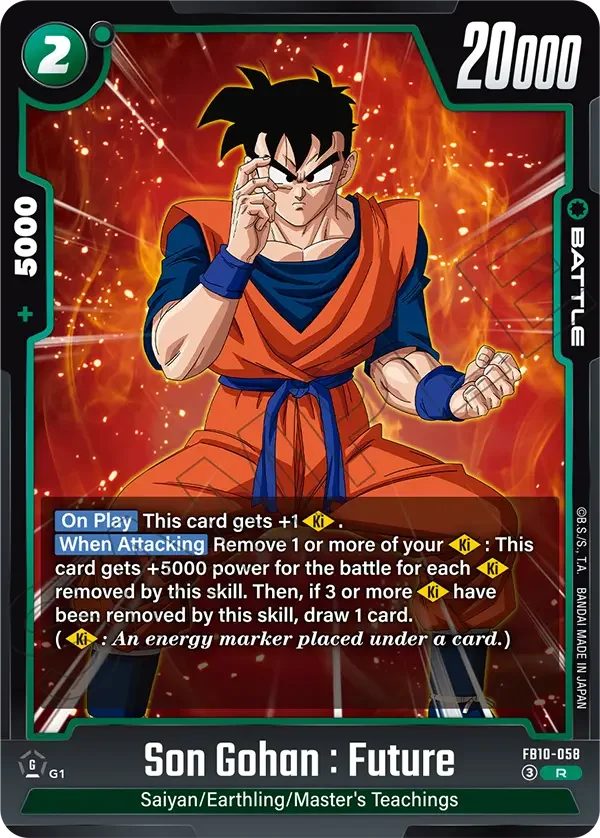 Son Gohan : Future, Cross Force FB10-058
