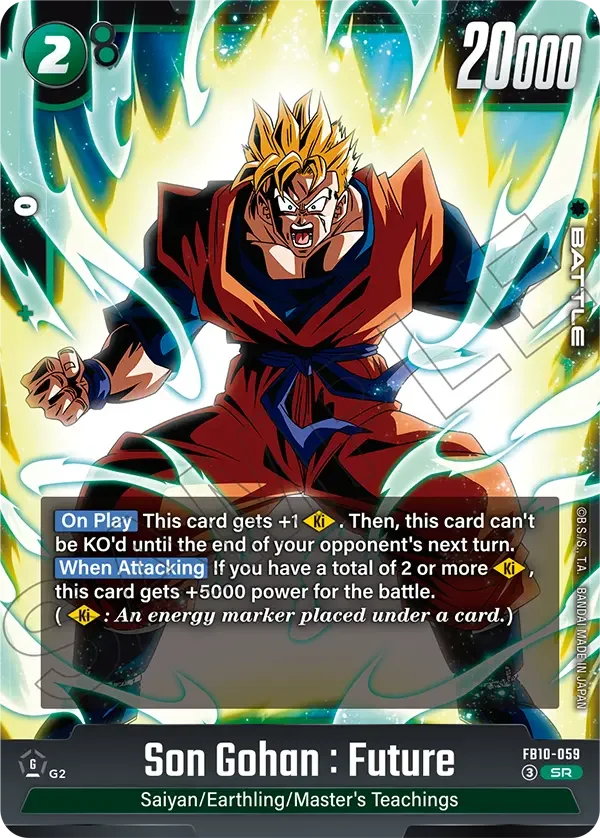 Son Gohan : Future, Cross Force FB10-059