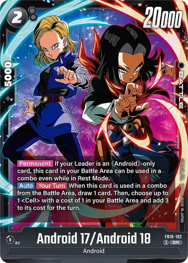 Android 17/Android 18, Cross Force FB10-102